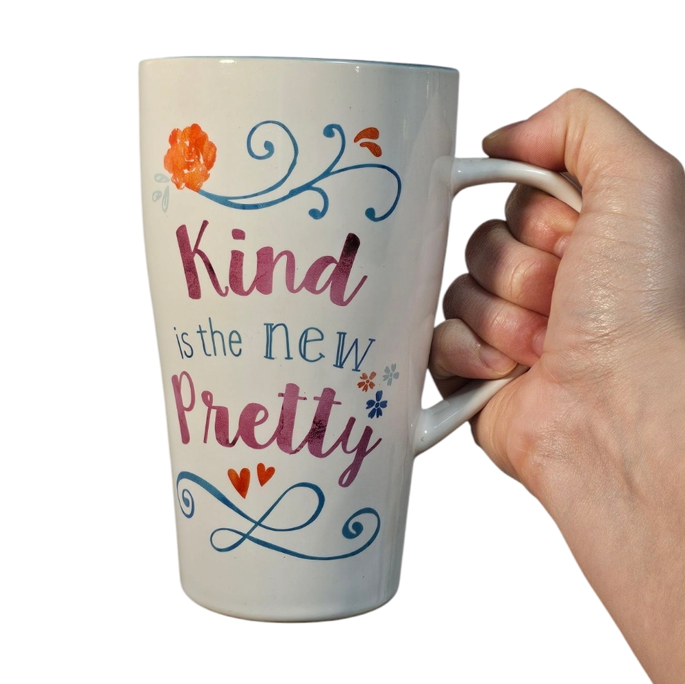 Love Your Mug "Kind is the New pretty" 6" Tall Coffee Mug